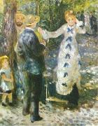 Pierre-Auguste Renoir The Swing oil painting on canvas